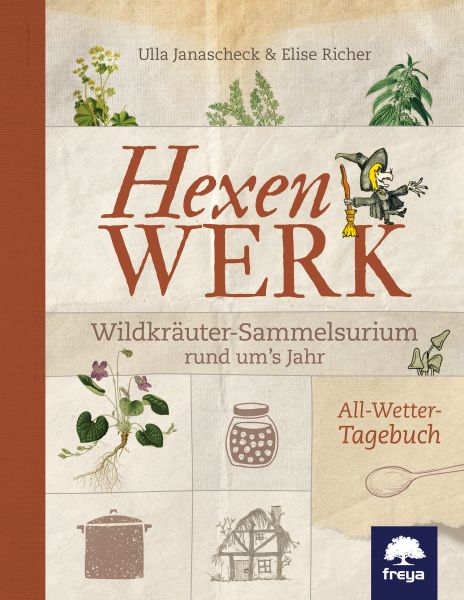 Hexenwerk – Wildkräuter-Sammelsurium rund ums Jahr – Buchbesprechung
